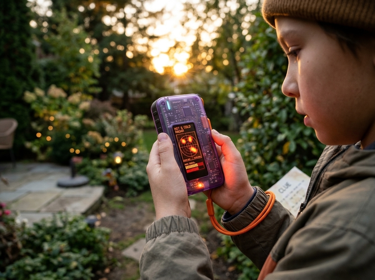 Kid Outdoor Radio Scavenger Hunt