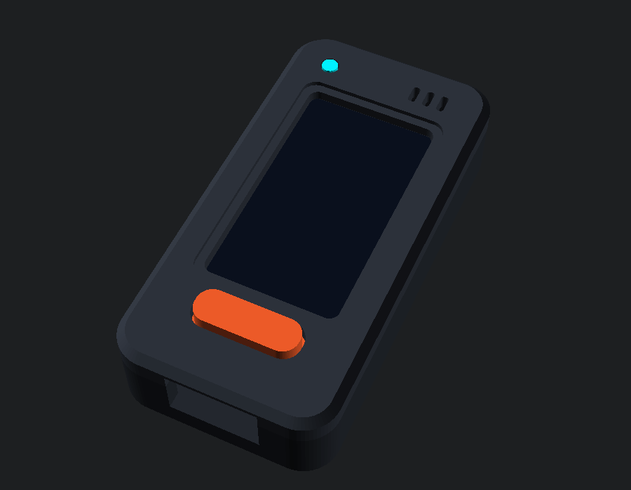 OpenSCAD Basic Slim Case CAD